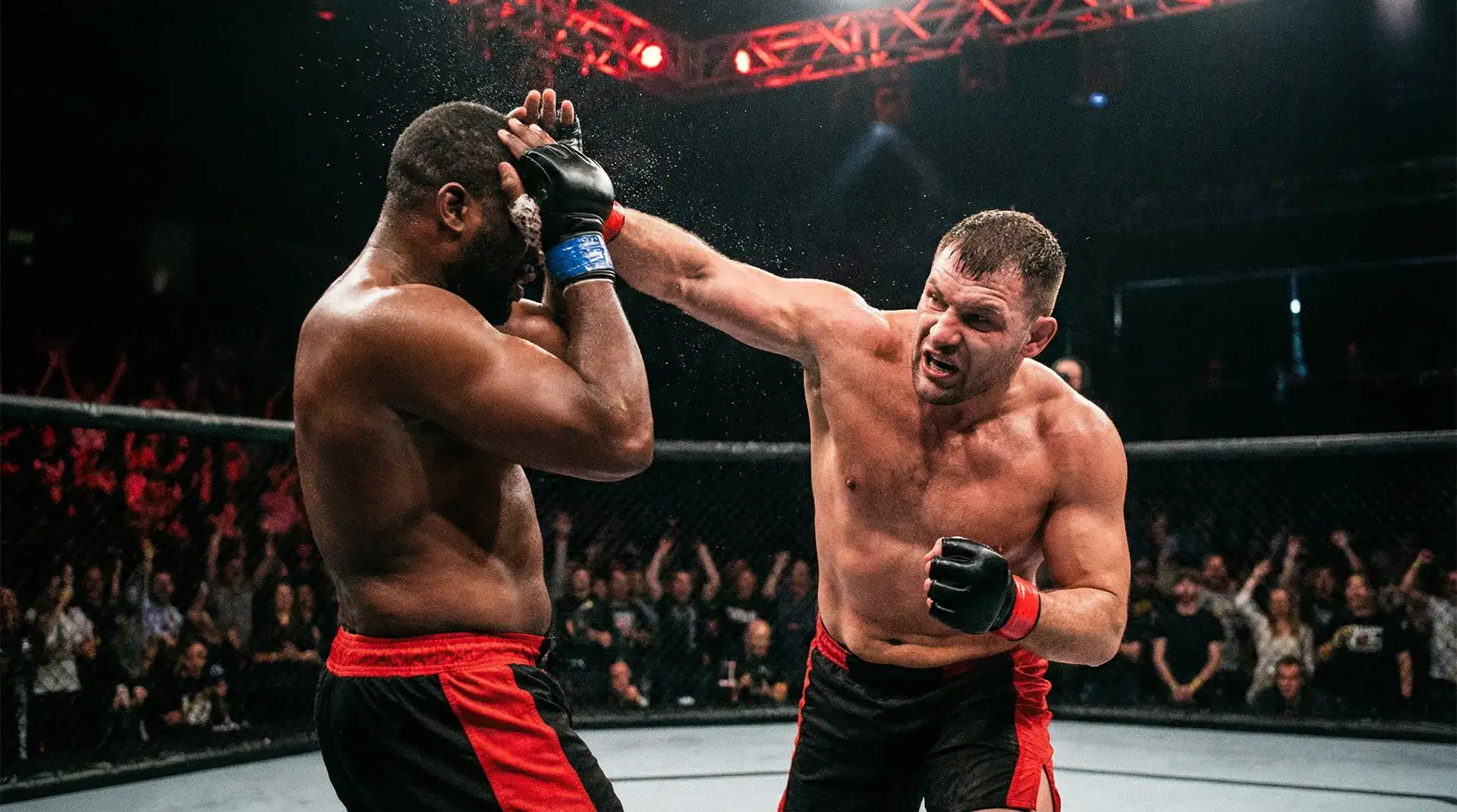 和朋友换娶妻当面 重量级选手铁拳泰森激烈对决